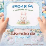 Livrinho Páscoa - Coelhinho Ton