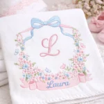 Flores Suaves - Rosa e Azul - Imagem 2