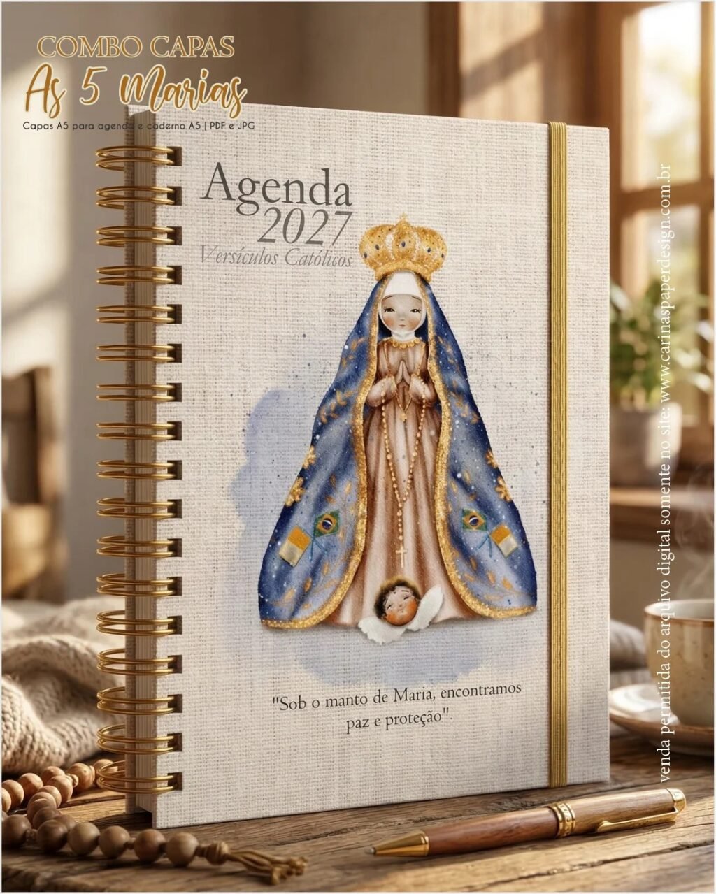 Combo Capas A5 - As 5 Marias - Imagem 2
