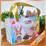 Kit Sacolinha para Guloseimas – Páscoa Coelhos - Imagem 2