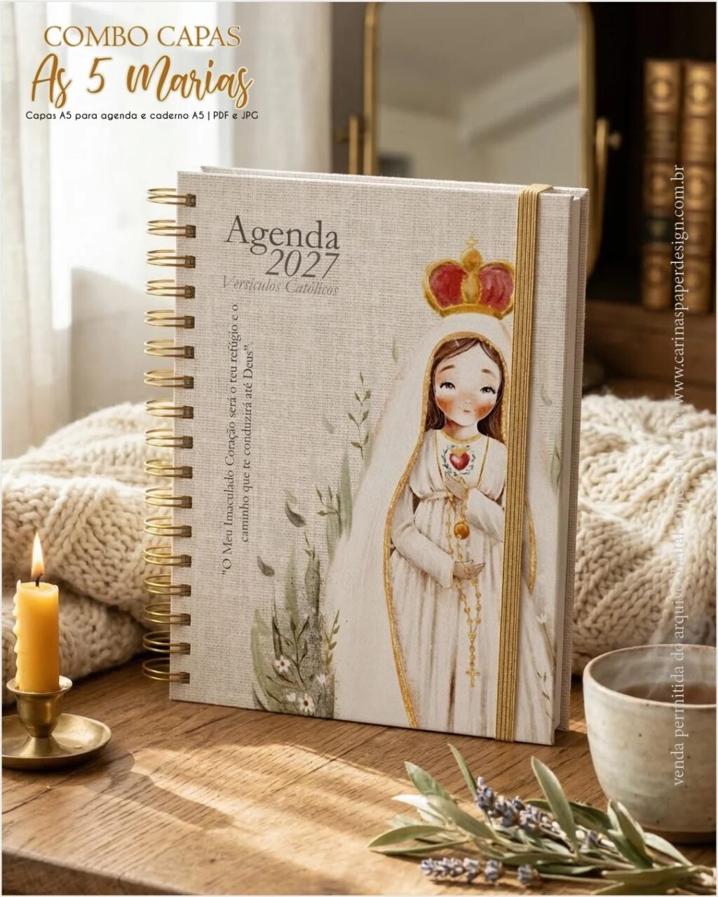Combo Capas A5 - As 5 Marias - Imagem 8