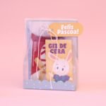 Duo Bolsinhas de Páscoa em Acetato com Kit para Colorir | Coelho e Cordeiro - Imagem 7
