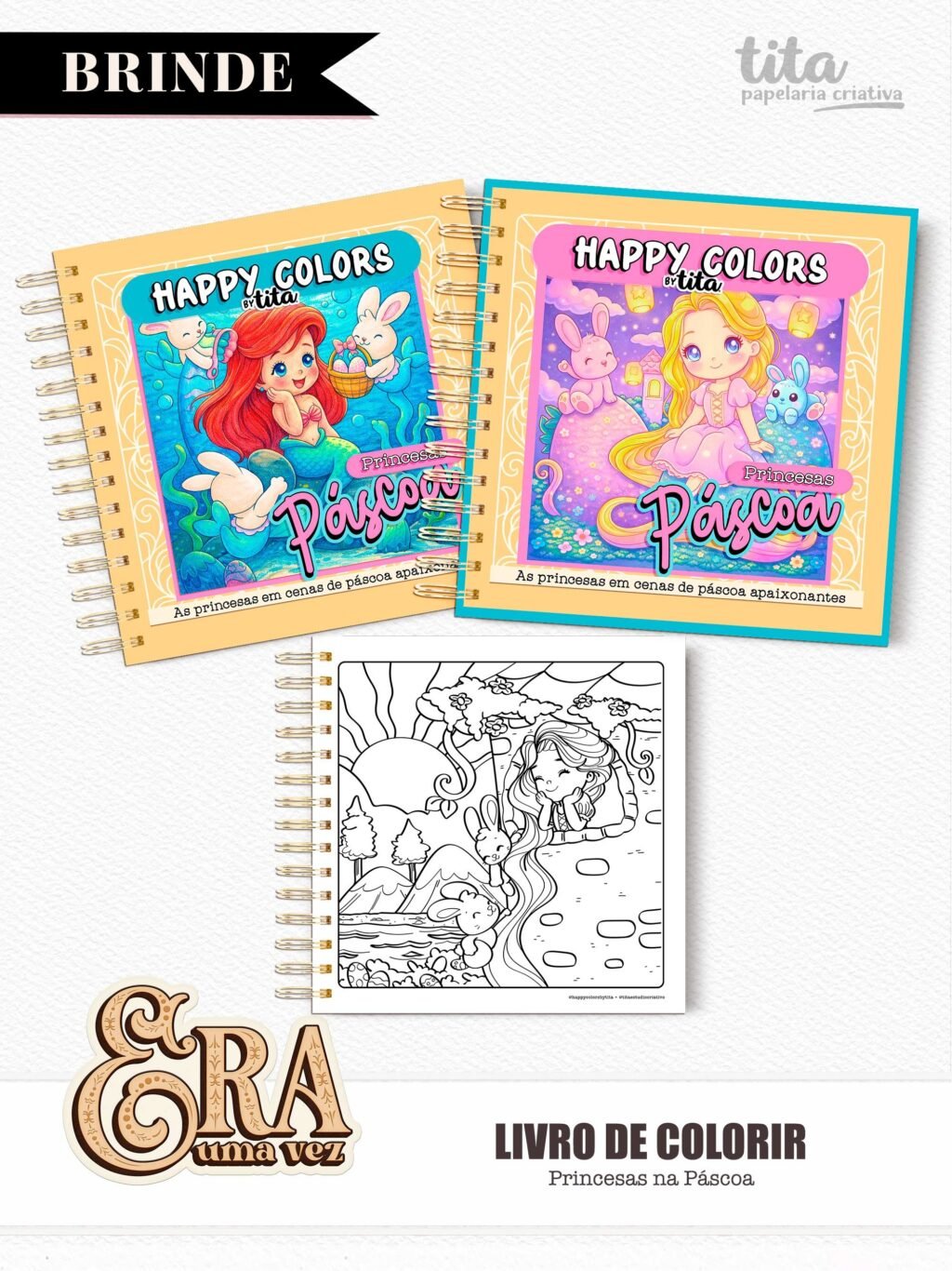 Era Uma Vez - Volume 2 ( Cinderela, Moana e Rapunzel) - Imagem 6