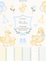 Patinhos Rosa e Azul - Imagem 7