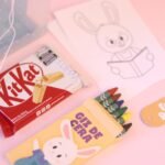 Duo Bolsinhas de Páscoa em Acetato com Kit para Colorir | Coelho e Cordeiro - Imagem 5