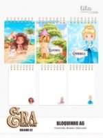 Era Uma Vez - Kit Encadernação - Volume 2 - Cinderela, Moana e Rapunzel (Tita) - Imagem 4
