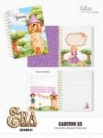 Era Uma Vez - Kit Encadernação - Volume 2 - Cinderela, Moana e Rapunzel (Tita) - Imagem 13