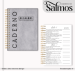 Caderno de Salmos Masculino (Lina Criativa)
