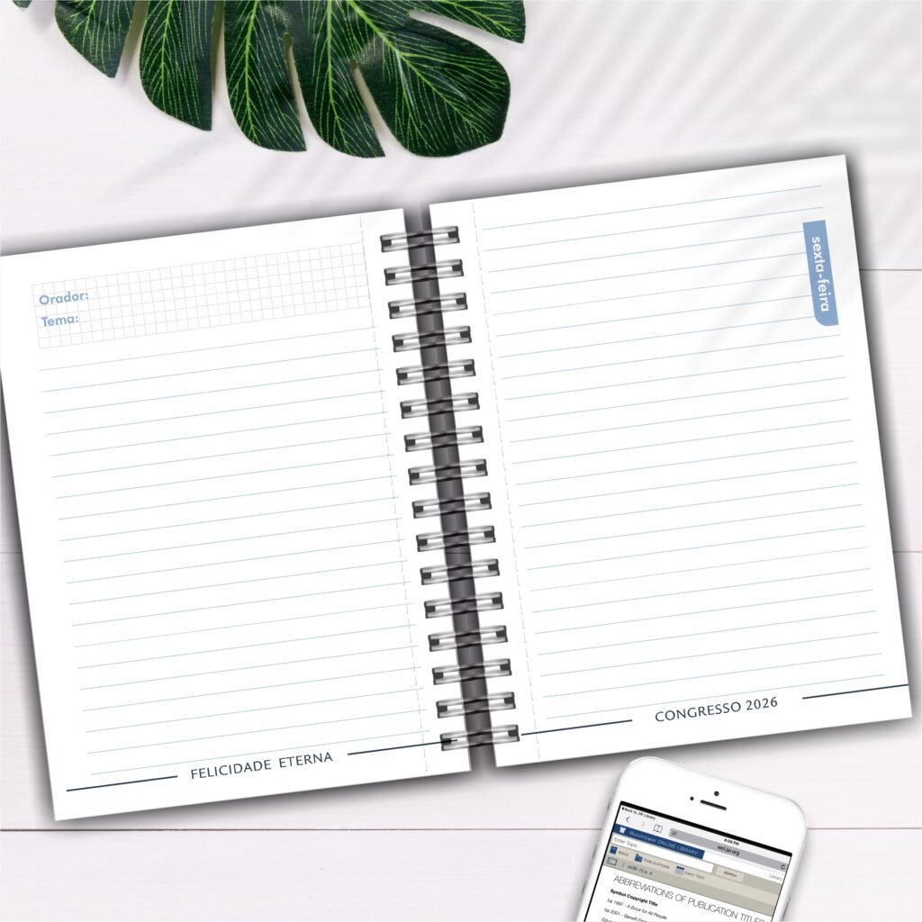 Kit Anotações Congresso 2026 - Unissex - Imagem 11