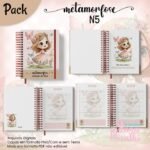 Caderno A5 + Bloquinho - Metamorfose N5 (Jana Bicalho) - Imagem 3