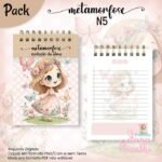 Caderno A5 + Bloquinho - Metamorfose N5 (Jana Bicalho) - Imagem 2