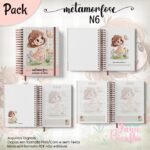 Caderno A5 + Bloquinho - Metamorfose N6 (Jana Bicalho) - Imagem 2