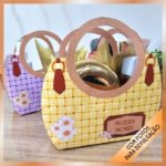 3 Bolsas com alça M 18x17x6 cm – Dia das Mães - Imagem 2