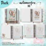 Caderno A5 + Bloquinho - Metamorfose N1 (Jana Bicalho) - Imagem 2