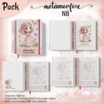 Caderno A5 + Bloquinho - Metamorfose N8 (Jana Bicalho) - Imagem 2