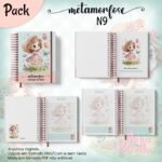 Caderno A5 + Bloquinho - Metamorfose N9 (Jana Bicalho) - Imagem 2