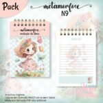 Caderno A5 + Bloquinho - Metamorfose N9 (Jana Bicalho) - Imagem 3