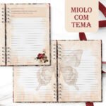 Caderno Congresso 2026 Felicidade Eterna Com Tema (Bicho Papel) - Imagem 3