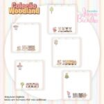 Combo Blocos Woodland (Jana Bicalho) - Imagem 2