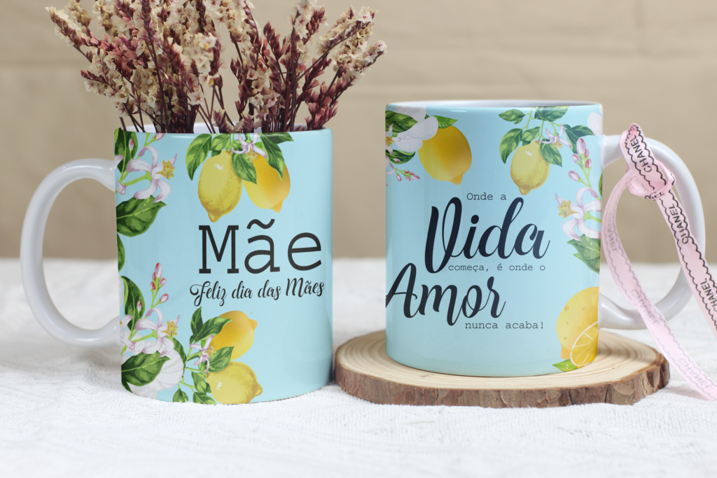 Mamãe Floral - Artes para Caneca - Imagem 4