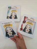 Caixa Terço + Livrinho A6 - Terço Divina Misericórdia (Abelhinha) - Imagem 2