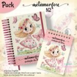 Caderno A5 + Bloquinho - Metamorfose N2 (Jana Bicalho)