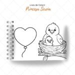 Dia das Mães Cute - Livro de Colorir (Nick Design) - Imagem 5