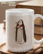 Ilustrações Santa Catarina de Sena - Kit Digital (Carinas Paper) - Imagem 6