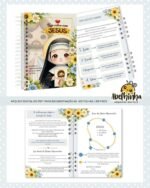 Caderno Meu Diário com Jesus - Baseado no Diário de Santa Faustina (Abelhinha) - Imagem 3