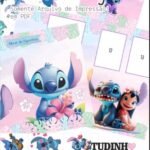 Álbum de Figurinhas - Stitch