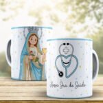 Nossa Senhora da Saúde - Artes para Caneca