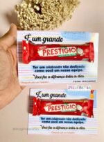 Cartão Prestígio - Dia do Trabalhador