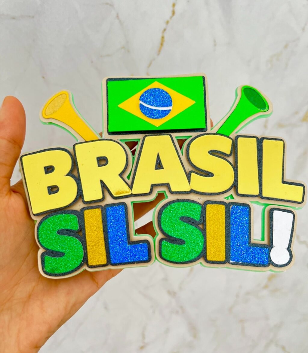 Pack Copa do Mundo - 14 Topos de Bolo - Imagem 6