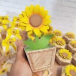 Mini Vaso Girassol(Kif)