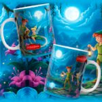 Peter Pan e Sininho - Artes para Caneca - Imagem 3