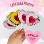 Capa para Pirulito - Dia das Mães