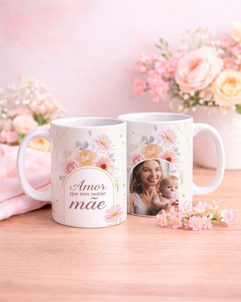 Dia das Mães V7 COM FOTO - Artes Canecas - Imagem 5