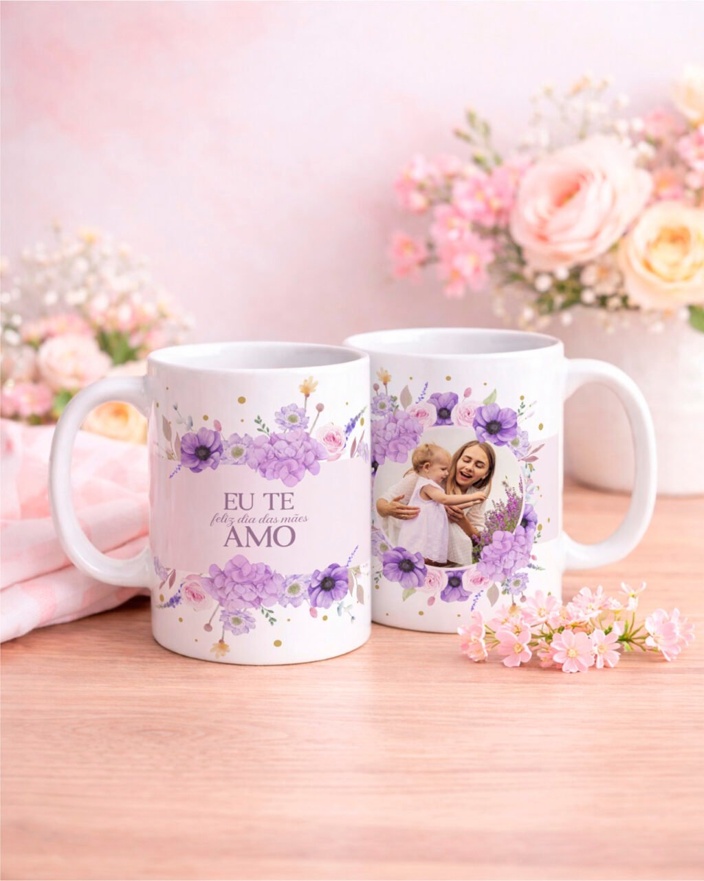 Dia das Mães V7 COM FOTO - Artes Canecas - Imagem 2