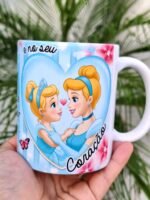 Mãe, Obrigada... Princesas 2026 - Artes para Caneca - Imagem 5