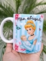 Mãe, Obrigada... Princesas 2026 - Artes para Caneca - Imagem 9