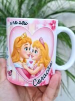 Mãe, Obrigada... Princesas 2026 - Artes para Caneca - Imagem 10