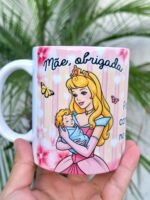 Mãe, Obrigada... Princesas 2026 - Artes para Caneca - Imagem 14
