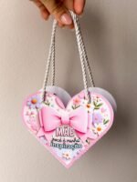 Bolsinha Coração - Dia das Mães (Pandoca) - Imagem 13