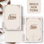 Caderno Congresso 2026 Felicidade Eterna NEUTRO SEM TEMA (Bicho Papel) - Imagem 4