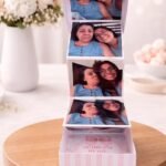 Caixa com Fotos - Dia das Mães