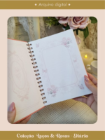 Diário Coleção Laços & Rosas Wire-o - Imagem 8