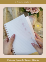 Diário Coleção Laços & Rosas Wire-o - Imagem 7
