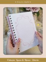 Diário Coleção Laços & Rosas Wire-o - Imagem 6