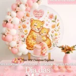 Arte Painel Redondas - Dia das Mães