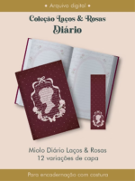 Diário Coleção Laços & Rosas Costura